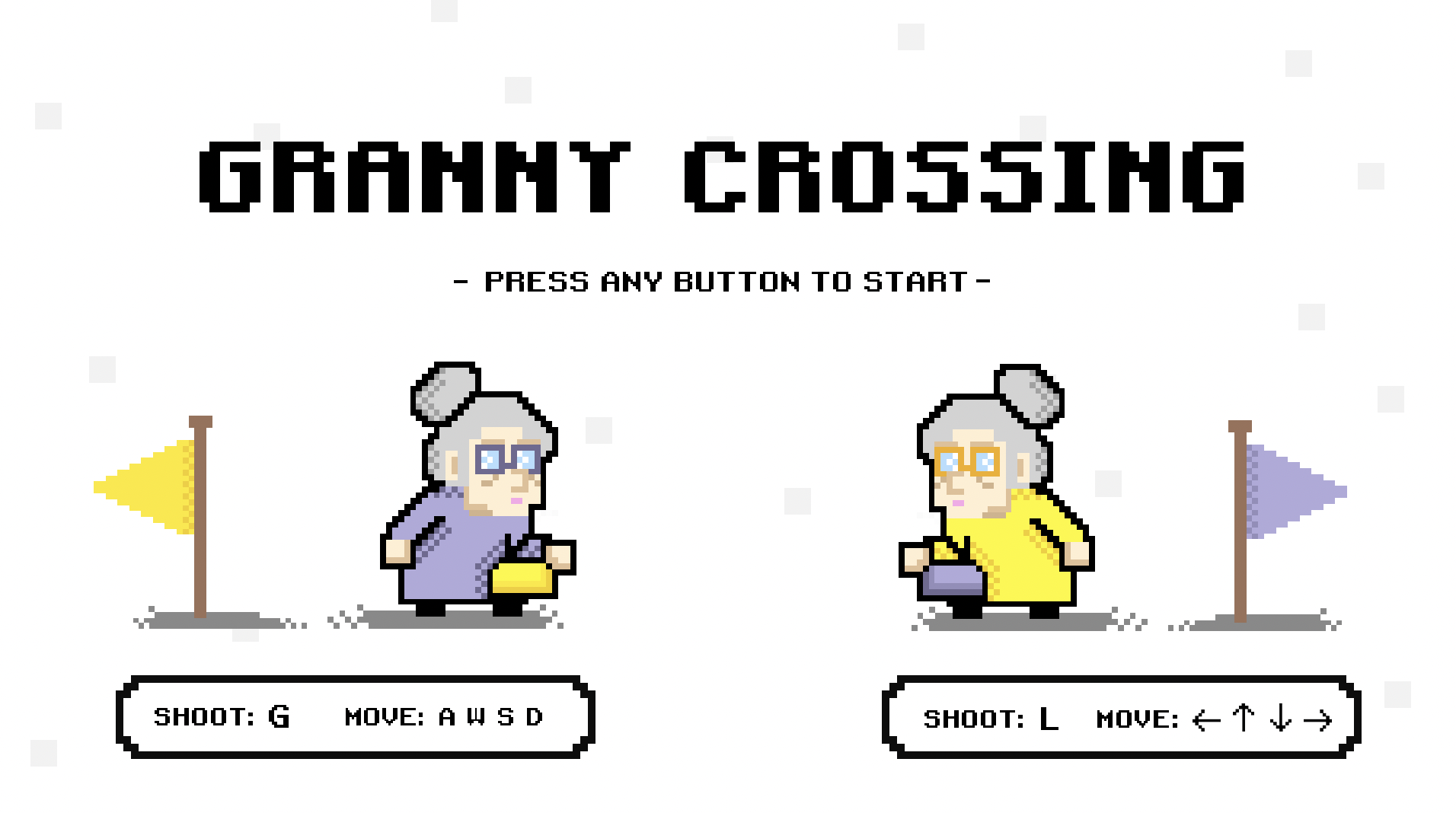 משחק Granny Crossing